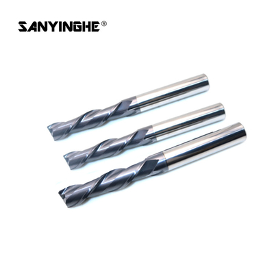 2 Flute Carbide Square End Mill Cutter CNC Hard Milling End Mills