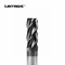 65 Degrees Tungsten Carbide Square End Mill 2 3 4 6 Flute Flat Milling Cutter